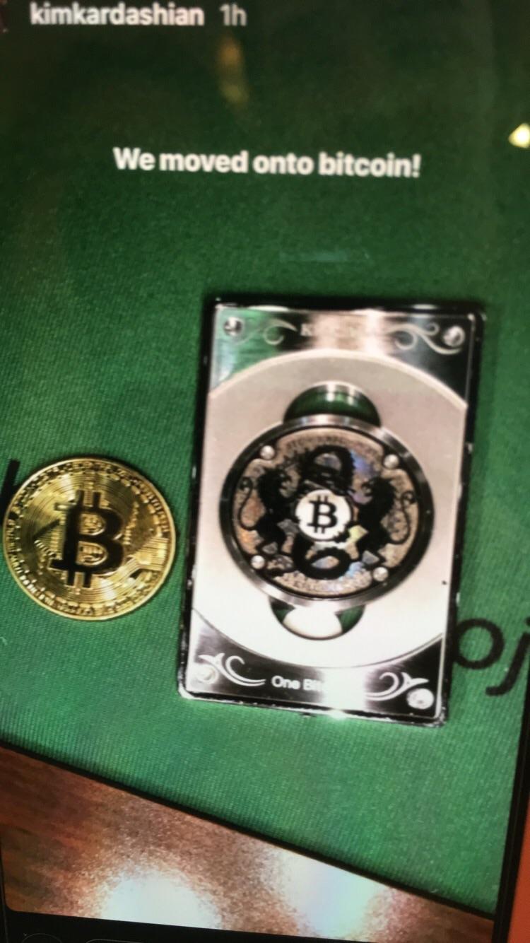 kim kardashian bitcoin