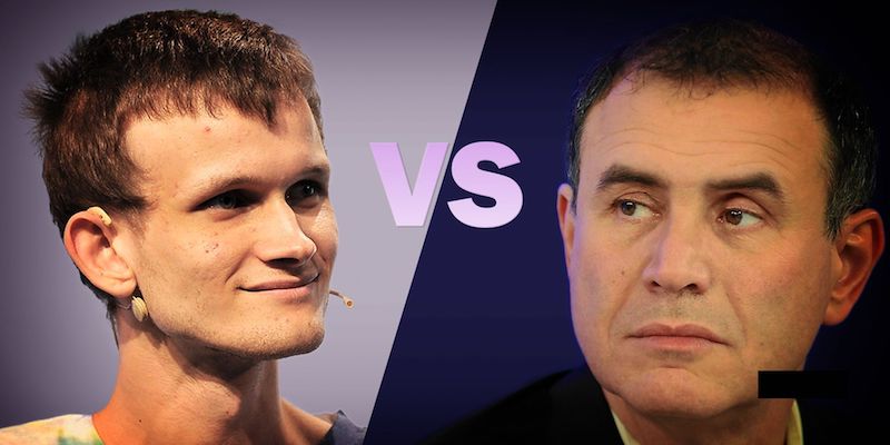 Roubini vs Buterin : le potentiel débat qui passionne le monde de la crypto